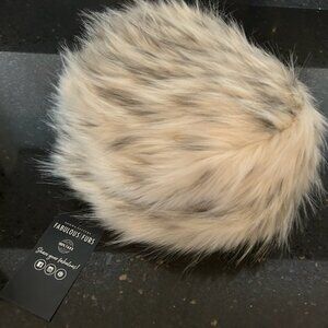 Faux fur hat